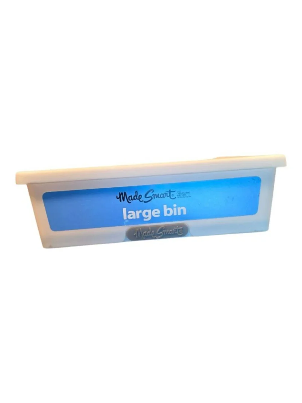 Made Smart Large Plastic Storage Bin 15.5